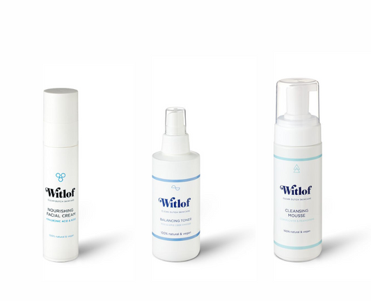 SET VOOR GECOMBINEERDE HUID