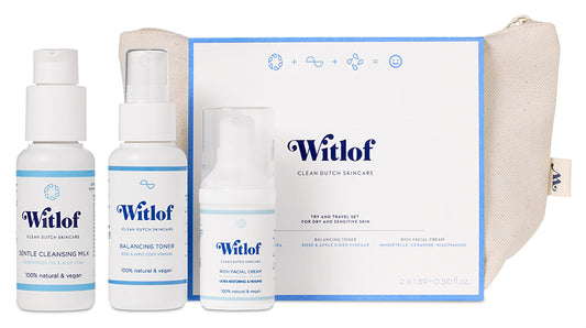 START & TRAVELKIT VOOR DROGE EN GEVOELIGE HUID