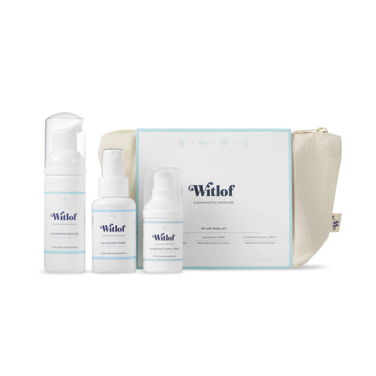 START & TRAVEL KIT VOOR NORMALE EN VETTE HUID